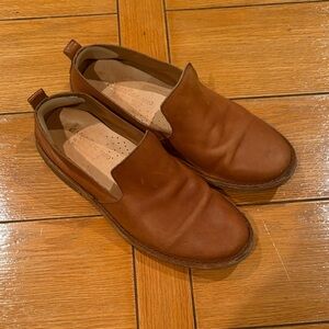 Huckberry Tan Leather Loafers